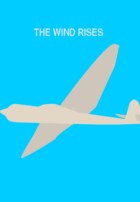 The Wind Rises minimalist poster