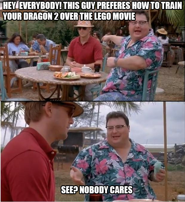 Nobody cares HTTYD2 vs TLM