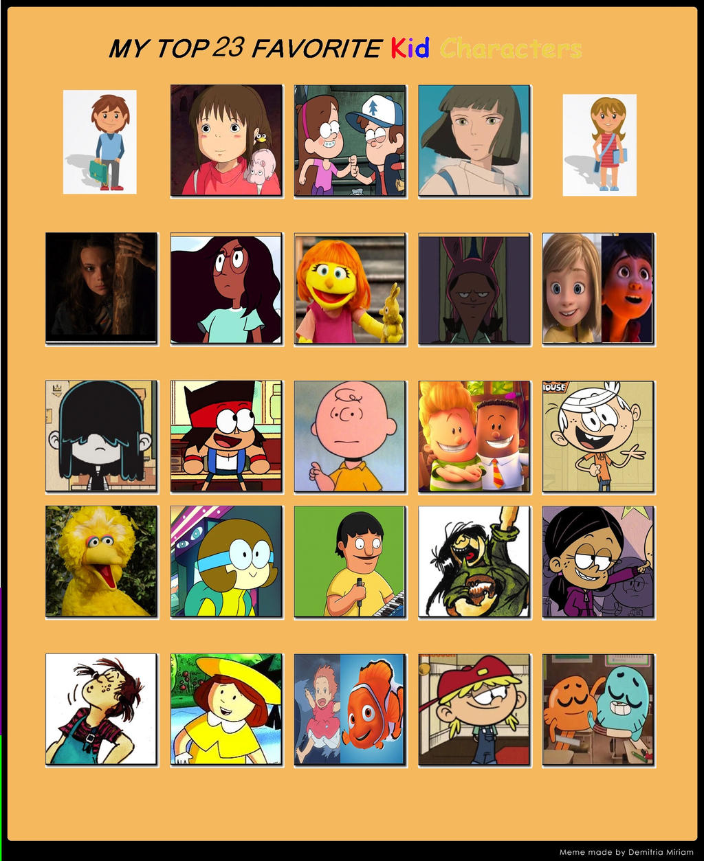 Your top three favorite characters? And which episode got you