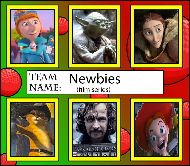 Dodgeball team-Newbies (film series)