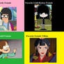 Favorite Cartoon Female Characters By Types