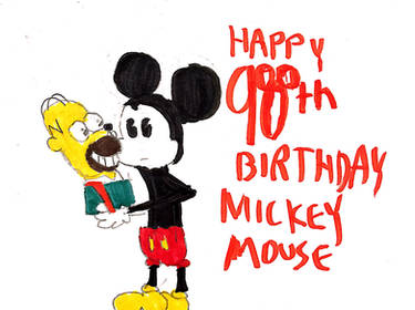 Happy 90th birthday Mickey