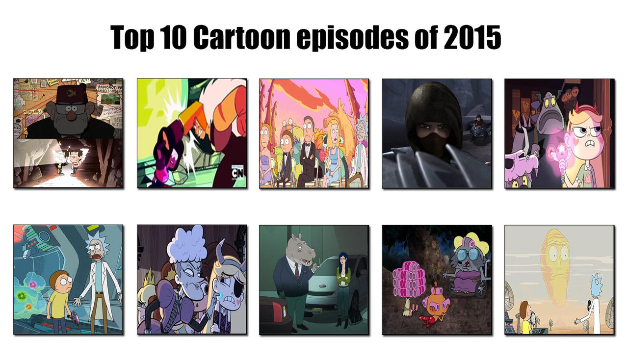 Top 10 Cartoon episodes of 2015 by thearist2013 on DeviantArt