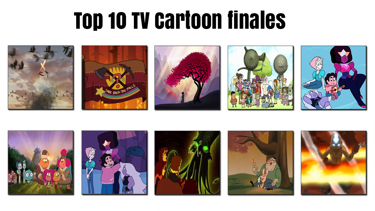 Final Catoon Top 10 TV Cartoon Finales by thearist2013 on DeviantArt