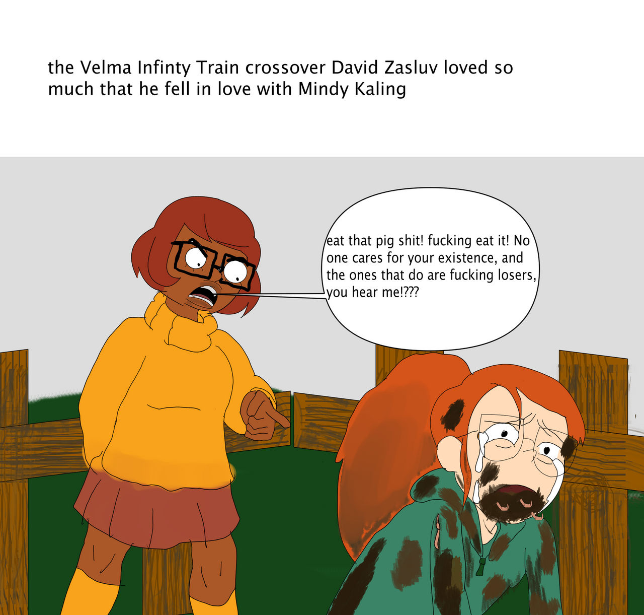 the Velma Infinity Train crossover by thearist2013 on DeviantArt