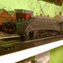 Gresley A4 Pacific and LMS coaches