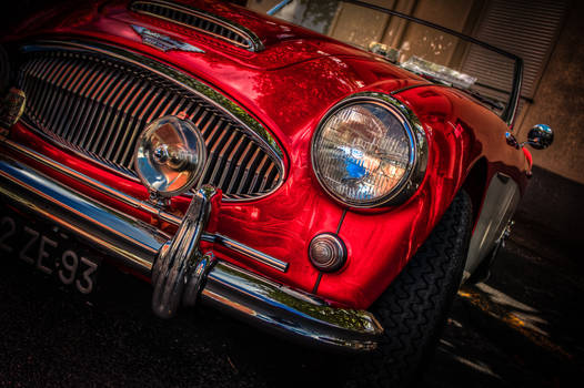 Austin Healey 3000 MKII detail