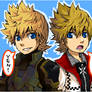 Ven and Roxas