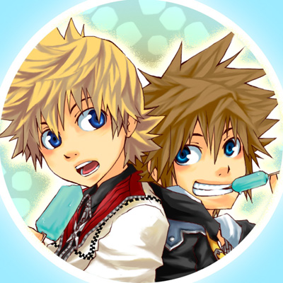 Badges: Sora X Roxas