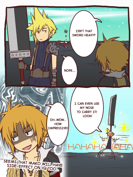 DDFF: Buster Sword by semokan