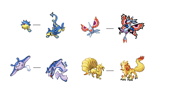 Pokemon evolution sprite by NanaNono on DeviantArt