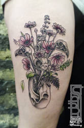 325. bouquet tattoo