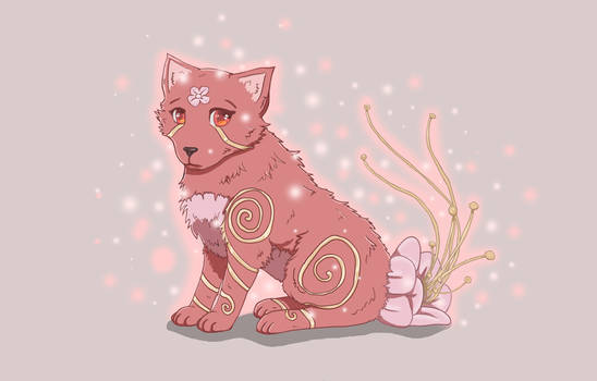 Sakura Spirit Wolf