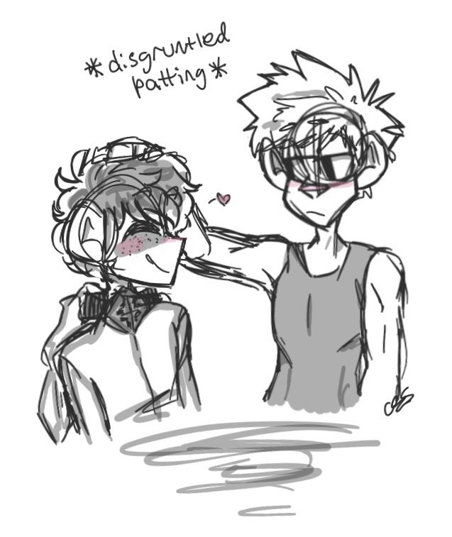 *disgruntled patting* by dr4gonbl4de on DeviantArt