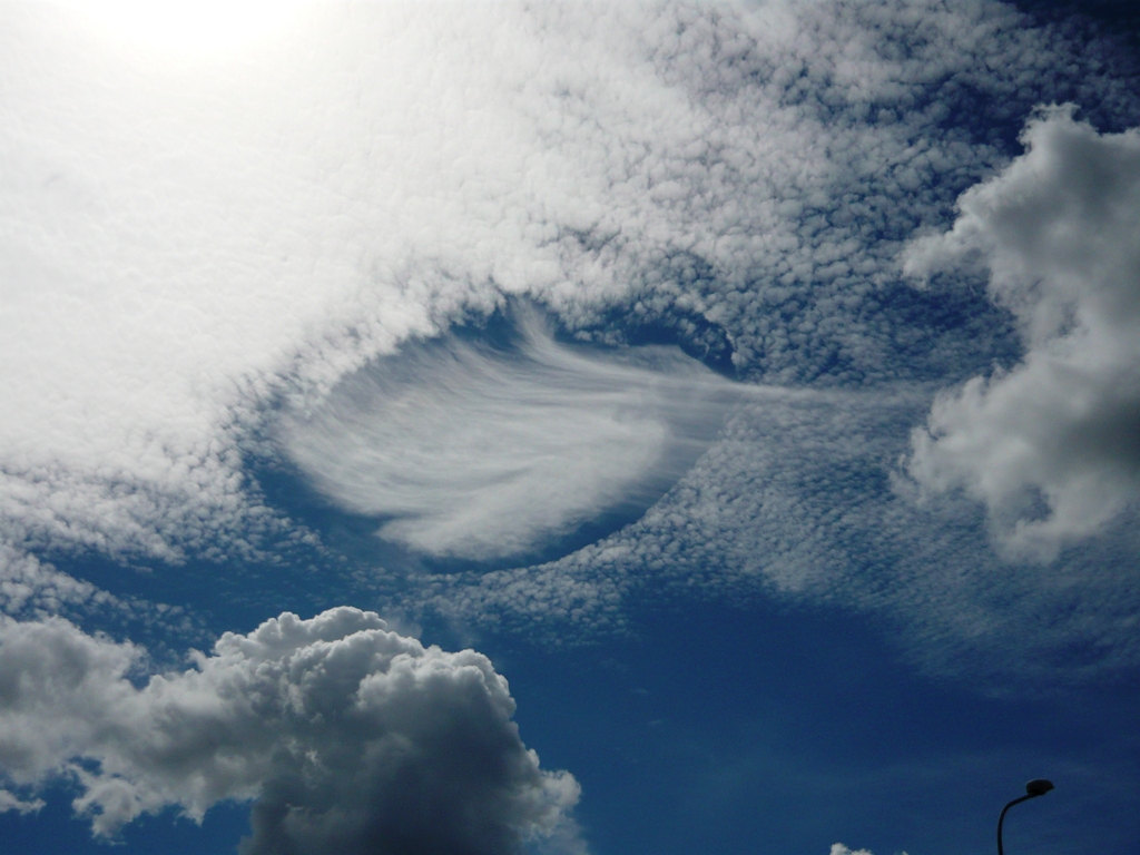 Fallstreak hole