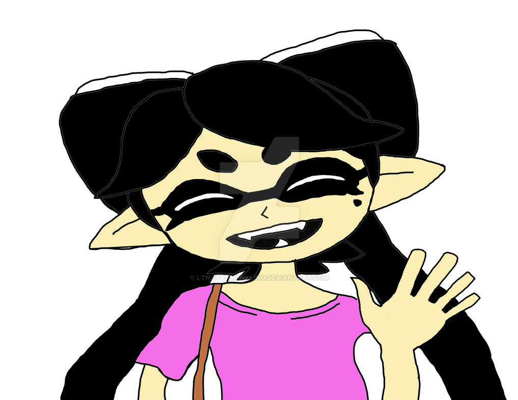 Callie Drawing with Color by LtNavyBluInkling on DeviantArt