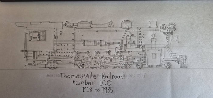 My take on Thomasville Railroad number 100 aka 13