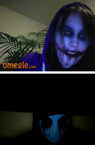 Eyeless jack and Jeff on Omegle