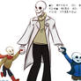 Gaster and his skelesons