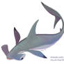 Hammerhead Shark Sticker