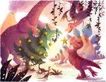 Its a Dinosaur Christmas by kiki-doodle