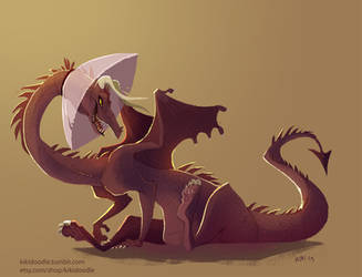 Cone of Shame Dragon