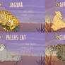 Big and Wild Cats Pin Kickstarter Update 1