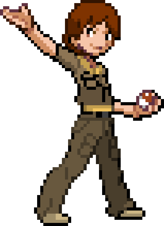 Pokemon Trainer DerekTriForce Sprite by Swonic on DeviantArt
