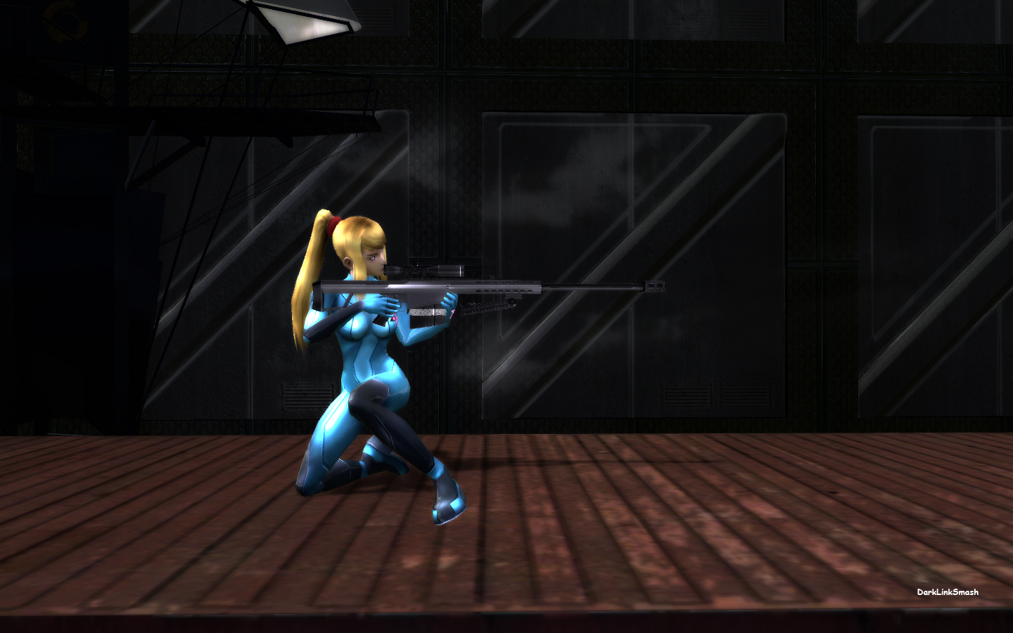 Zero Suit Samus Sniper