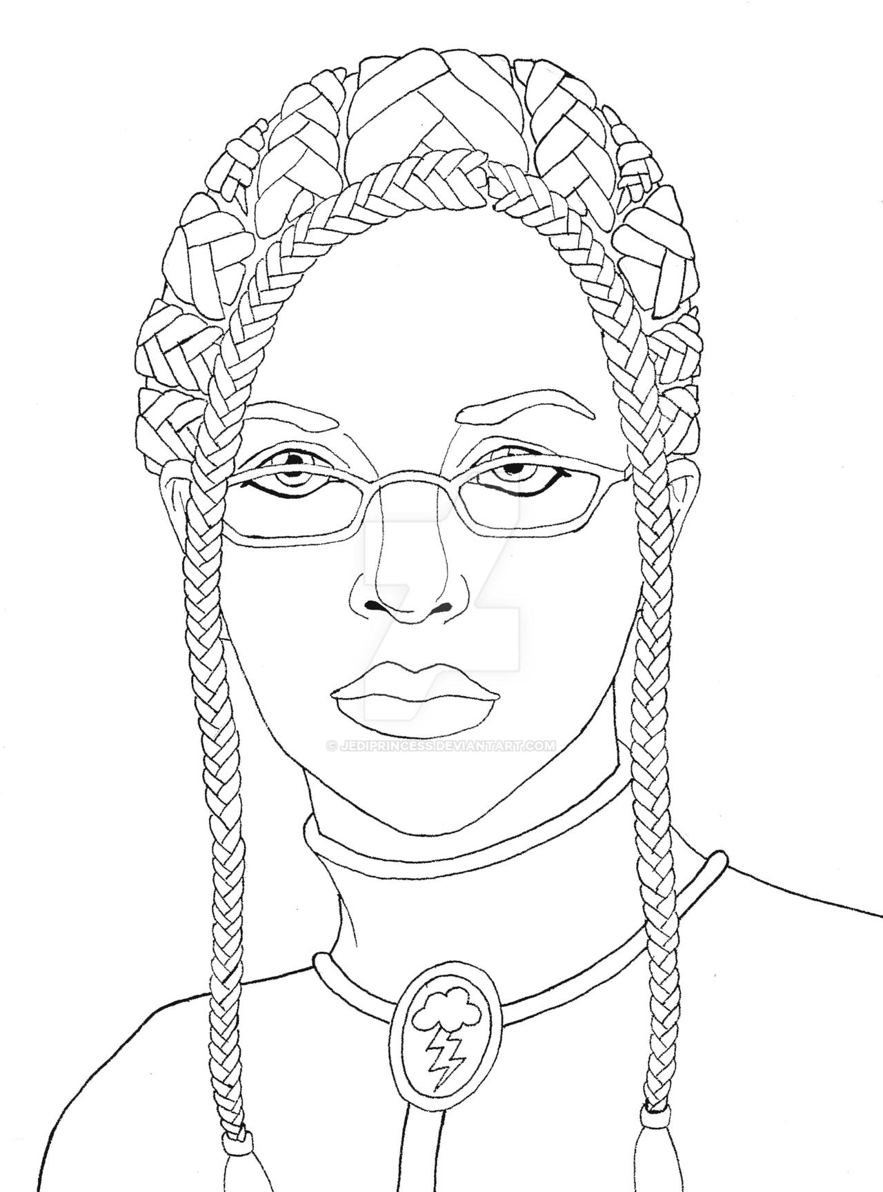 Trisana Chandler Lineart