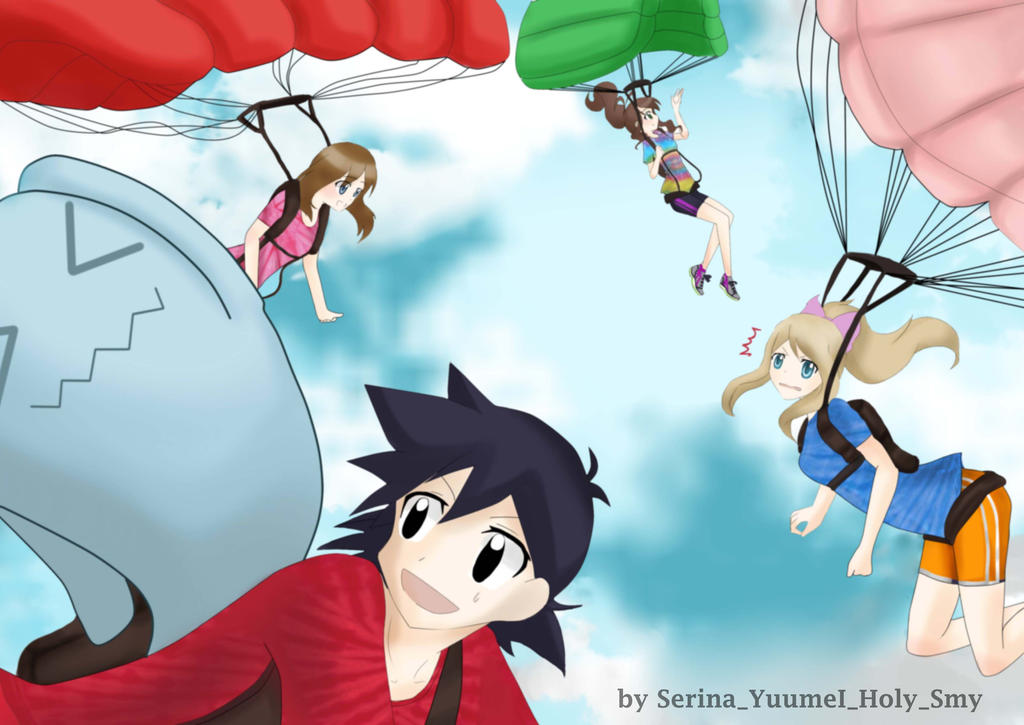 Request Pokemon Parachute by SeriBaKa on DeviantArt