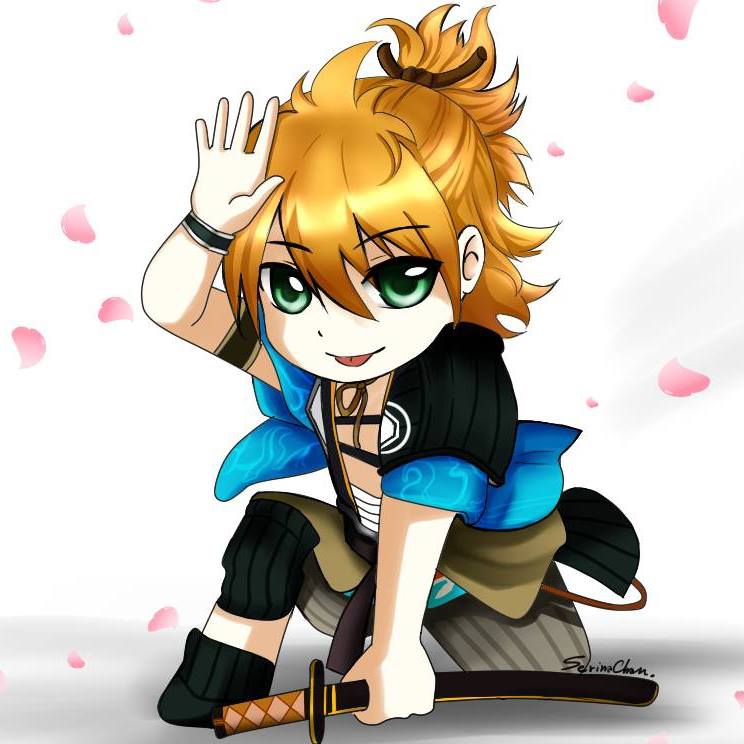 Touken ranbu chibi Urashima kotetsu