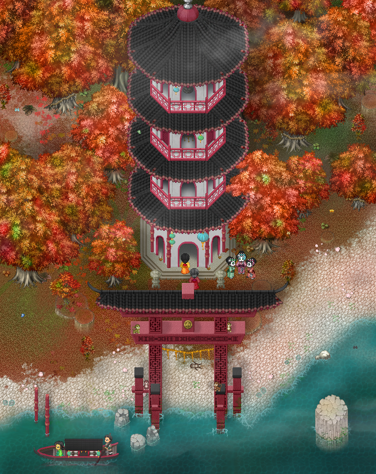 RPG Maker - Lakeside Pagoda