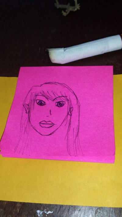 sticky note art by oneechan1995 on DeviantArt