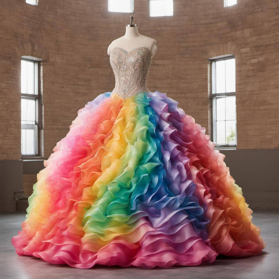 Colorful Ruffles Rainbow FRilled Ruffles... VERY BEAUTIFUL. by K2-REAPER on DeviantArt