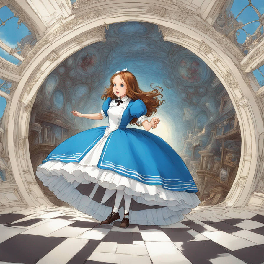 AUBRey FALLing Down the RAbbit Hole. LooK's LOveLy