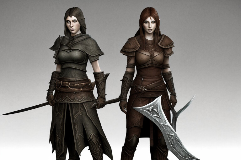 female warriors of skyrim by DovahkiinWar on DeviantArt