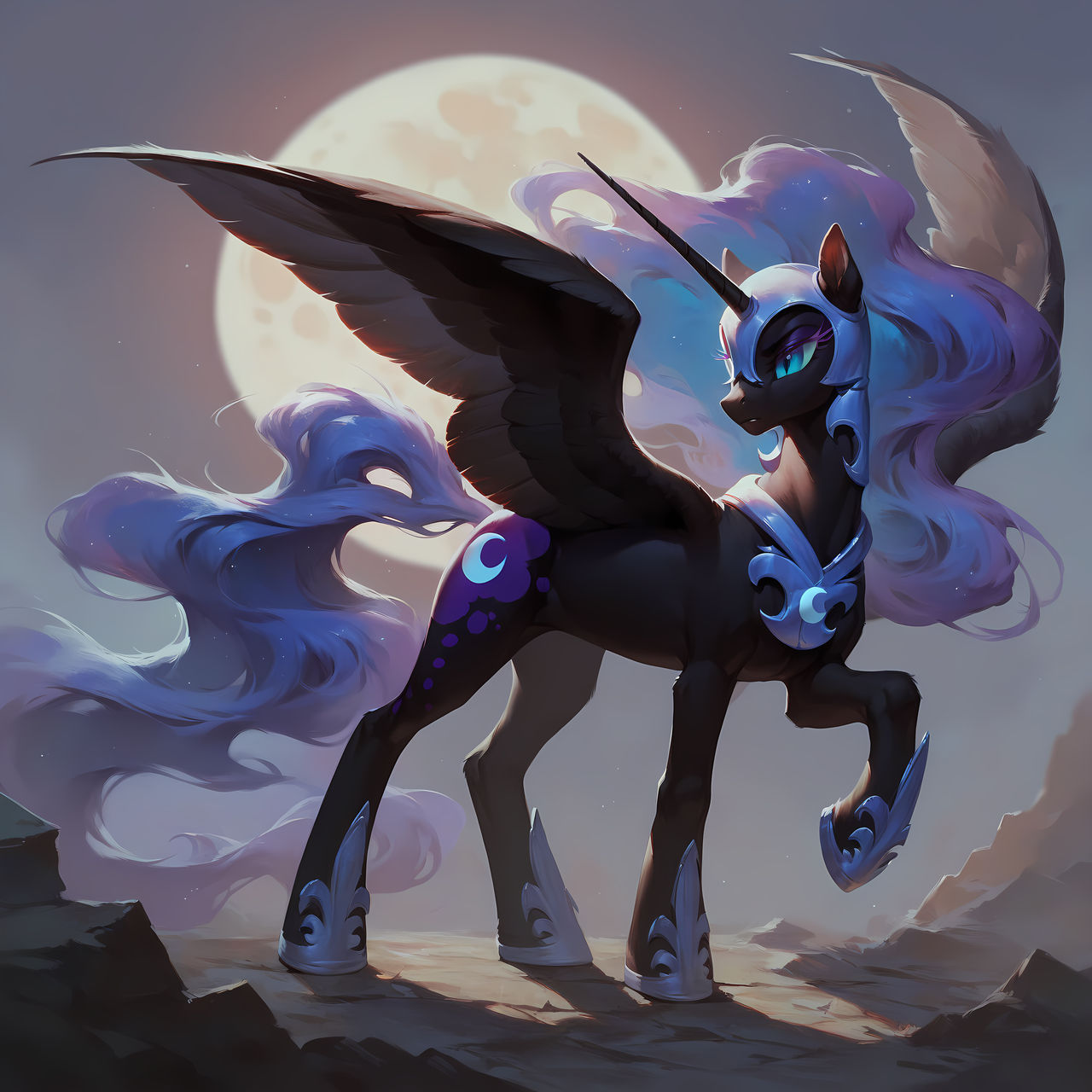 Nightmare Moon my Little Pony Art By XimiralAI On DeviantArt nightmare-moon-my-little-pony-art-by-ximiralai-on-deviantart