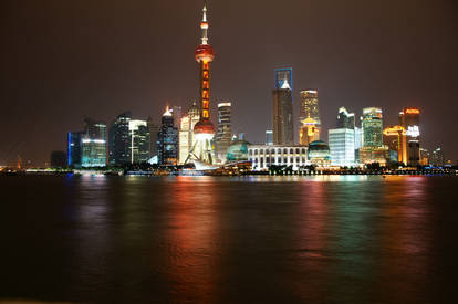 Pudong by night