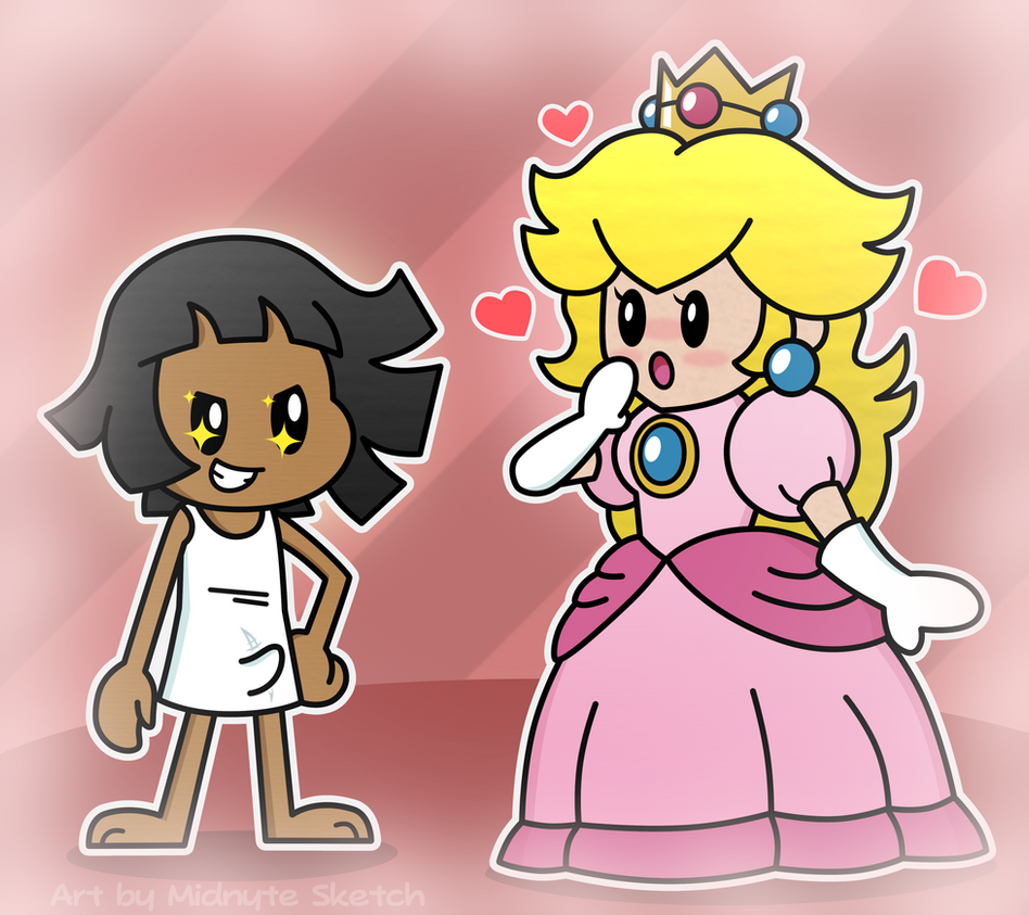 Paper Peach And Minus8 By MidnyteSketch On DeviantArt.