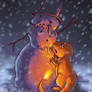 Charred Snowman