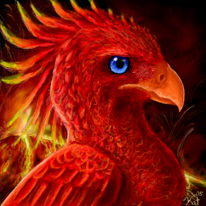 Phoenix of the Volcanoes by kalicothekat