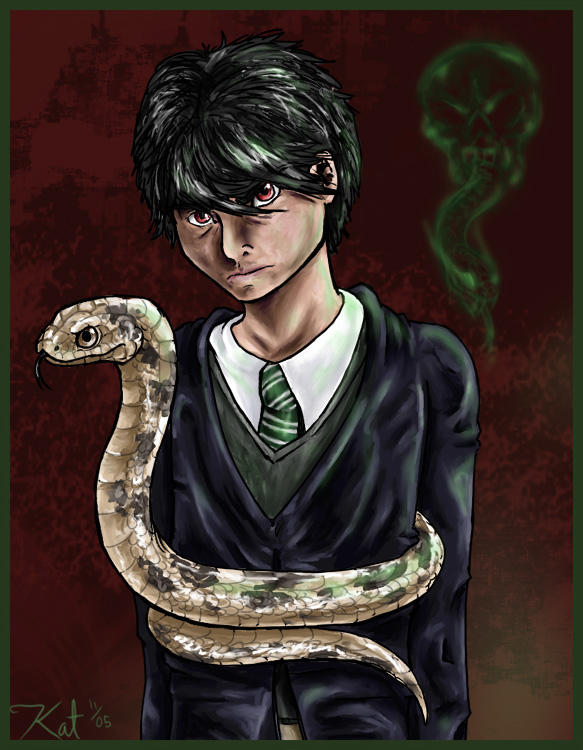 Tom Riddle Chibi Drawing Tom Riddle by kalicothekat on DeviantArt