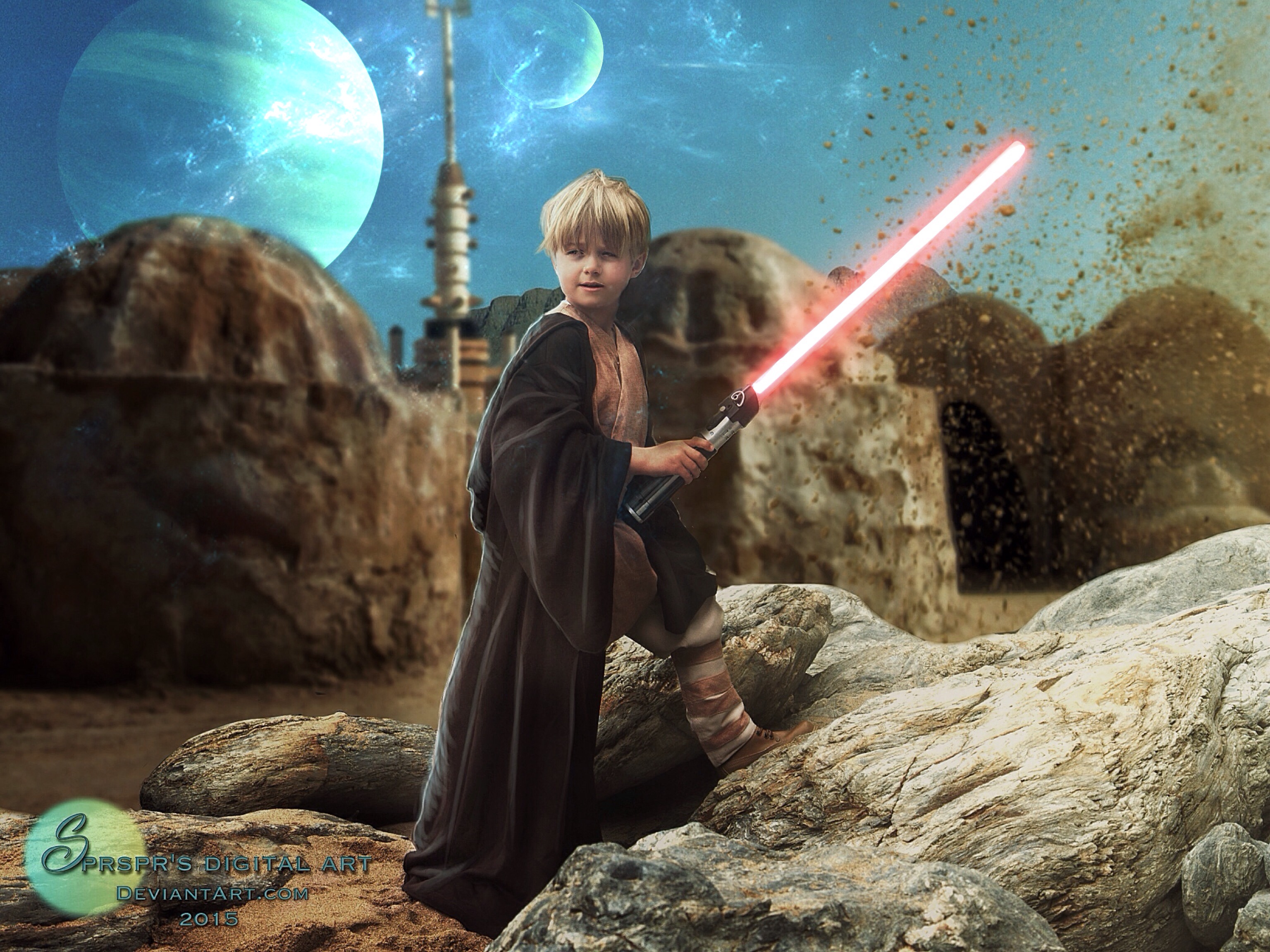Anakin Skywalker by SPRSPRsDigitalArt on DeviantArt.