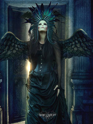 Queen of Darkness by SYLVIAsArt