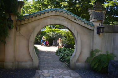 Premium stock: Chinese gate1