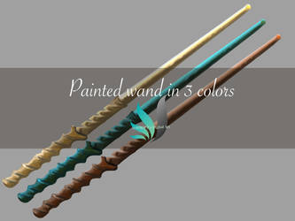 Premium stock: Painted wand