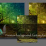 Premium Premade Background: fantasy forest