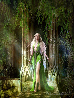 Mirkwood elf by SYLVIAsArt