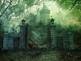 Free Premade Bacground: forgotten castle